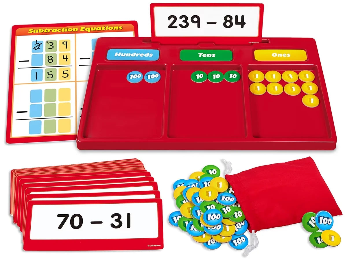 Hands-On Subtraction Regrouping Kit - US 4457