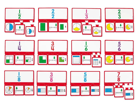 Fractions Equivalency Puzzles - US 5363