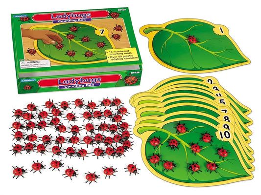 Ladybugs Counting Box - US 7805