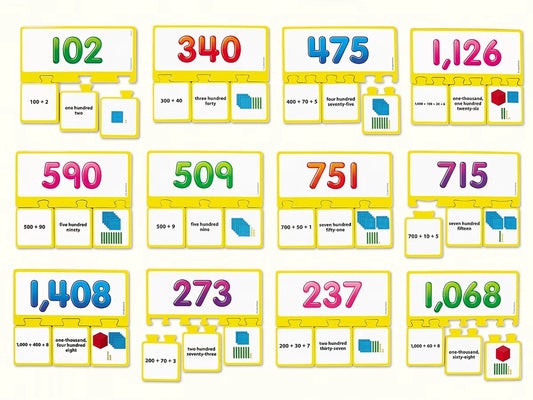 Place Value Equivalency Puzzles - US 9251