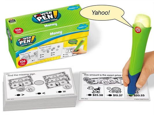 Money Power Pen!® Quiz Cards - US 2232