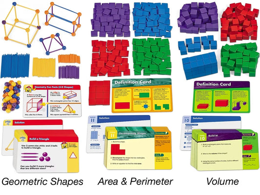 Build & Learn Geometry Kits - Complete Set - US 1885