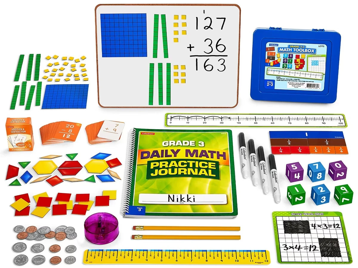 Individual Hands-On Math Kit – Gr. 3 - US 7723