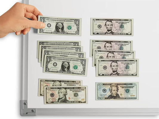 Magnetic Bills - US 9676