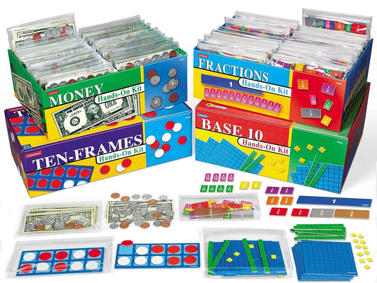 Hands-On Math Teaching Kits - K-Gr. 3 - Complete Set - US 4209