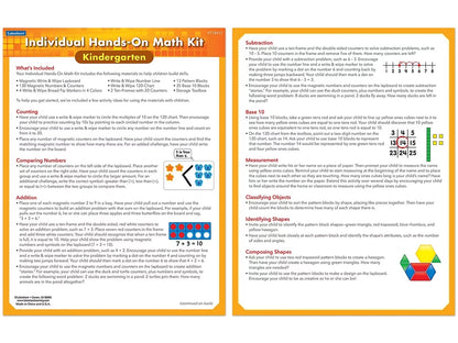Individual Hands-On Math Kit – Kindergarten - US 5219