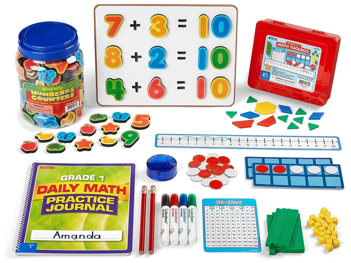 Individual Hands-On Math Kit – Gr. 1 - US 1870