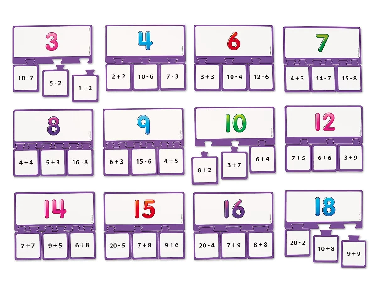 Operations Equivalency Puzzles - US 1206