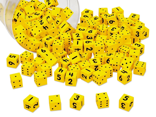 Foam Number Dice - US 2041