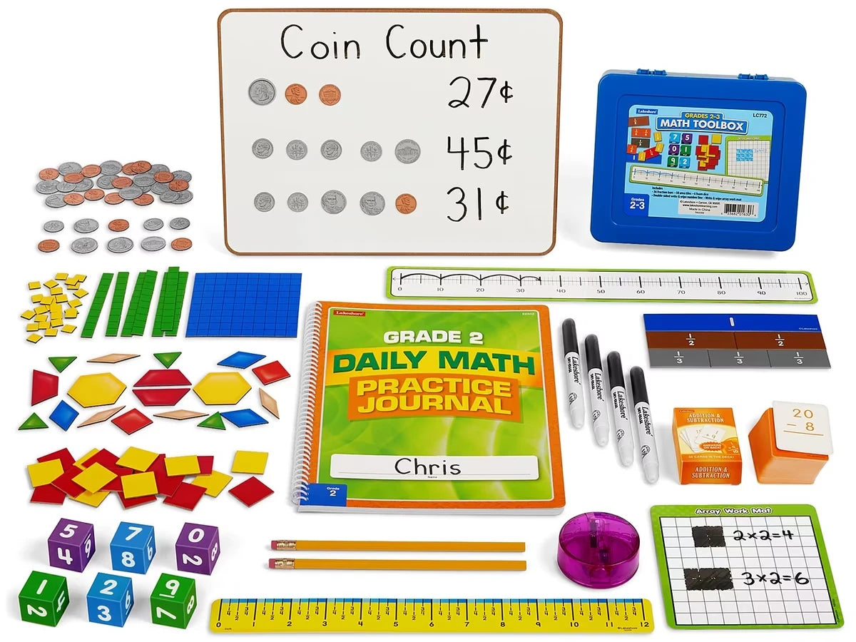 Individual Hands-On Math Kit – Gr. 2 - US 4925