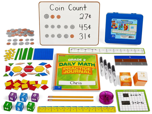 Individual Hands-On Math Kit – Gr. 2 - US 4925