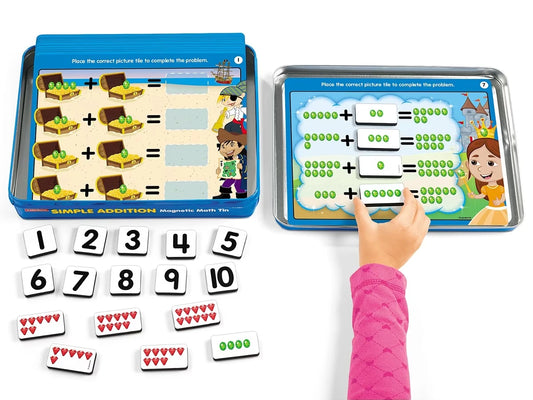 Simple Addition Magnetic Activity Tin - US 3940