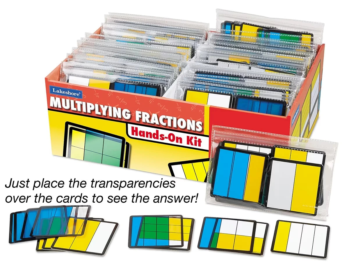 Multiplying Fractions Hands-On Teaching Kit - US 2017