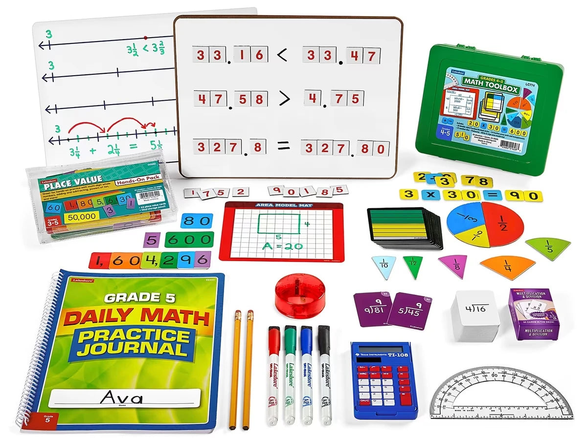 Individual Hands-On Math Kit – Gr. 5 - US 2541