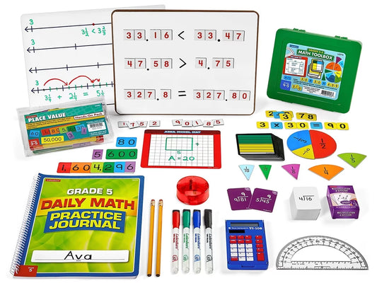 Individual Hands-On Math Kit – Gr. 5 - US 2541