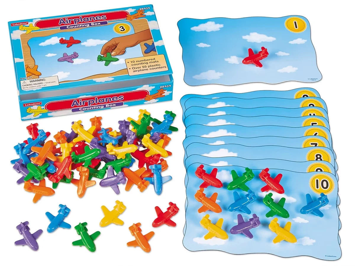 Airplanes Counting Box - US 7566