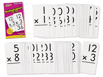 Multiplication 0-12 Flash Cards- 91 Cards - US 2520