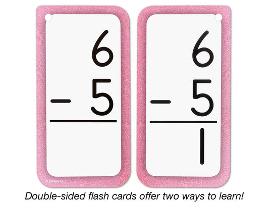 Subtraction All Facts 0-12 Flash Cards - US 9293