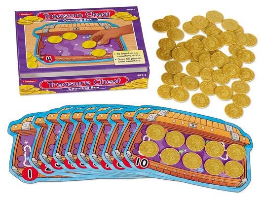 Treasure Chest Counting Box - US 1134