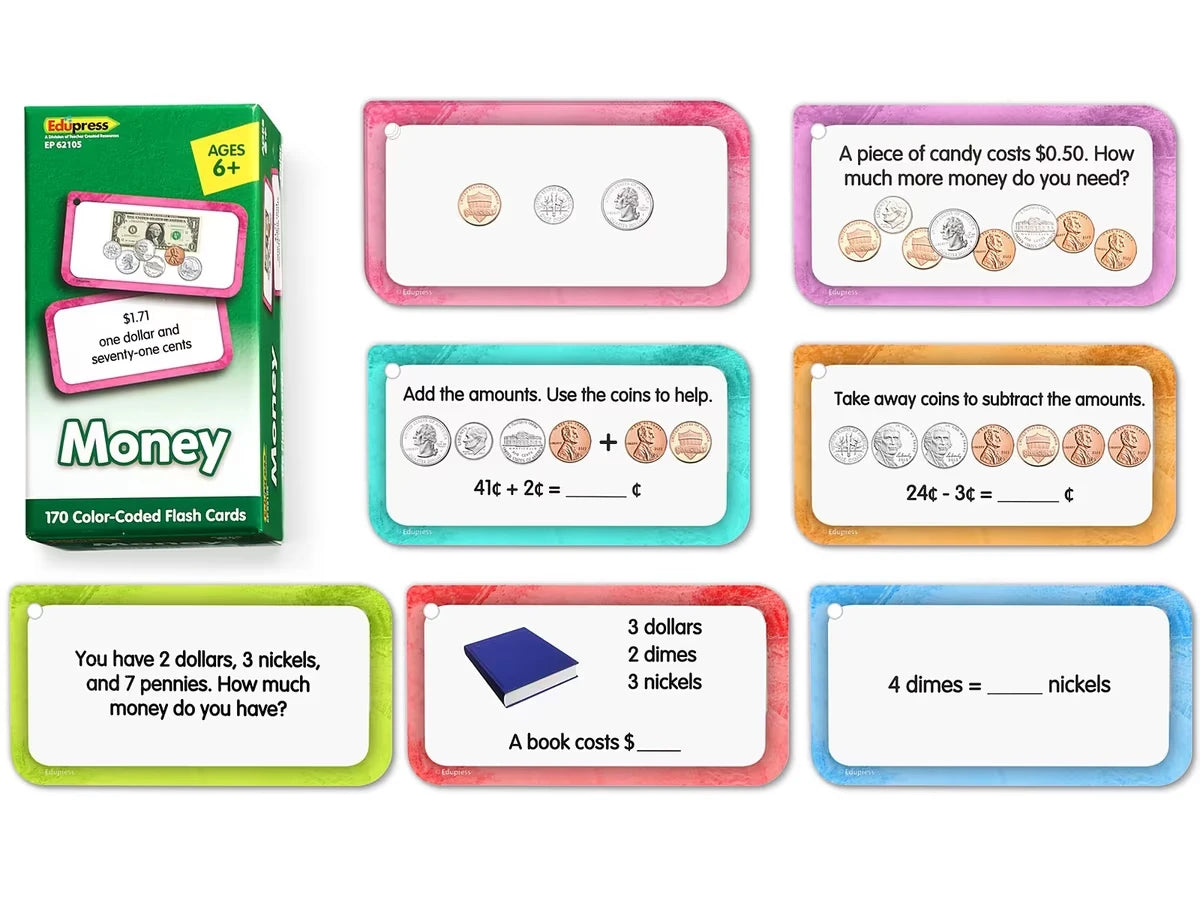 Money Flash Cards - US 5669