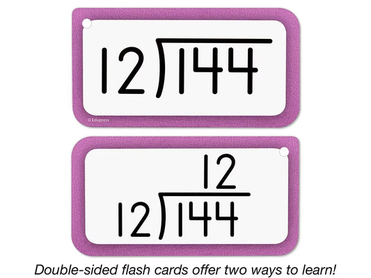 Division All Facts 0-12 Flash Cards - US 8273