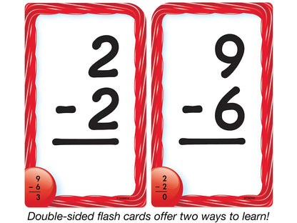 Subtraction 0-12 Pocket Flash Cards - US 9042