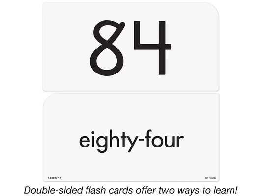Numbers 0-100 Flash Cards - US 1283