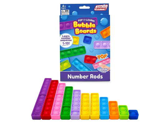 Number Rod Pop & Learn™ Bubble Boards - US 9129