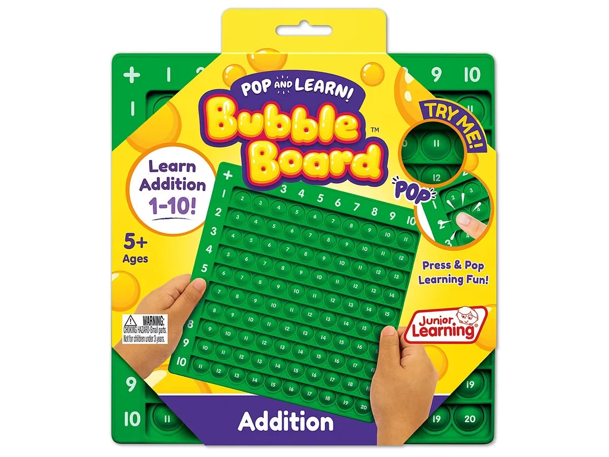 Addition Pop and Learn™ Bubble Board - US 7261