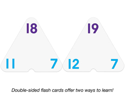 Addition & Subtraction Three-Corner® Flash Cards - US 2365