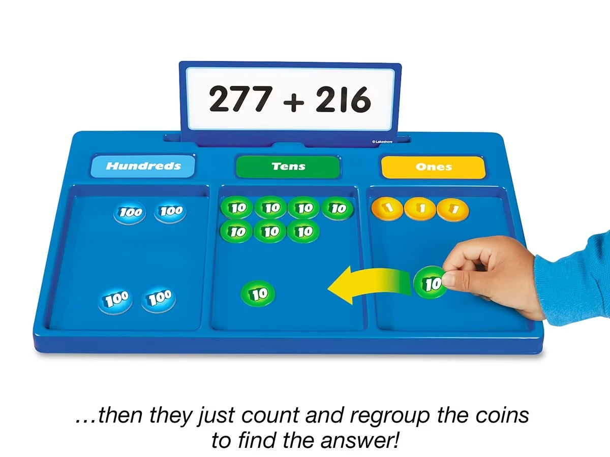 Hands-On Addition Regrouping Kit - US 8691