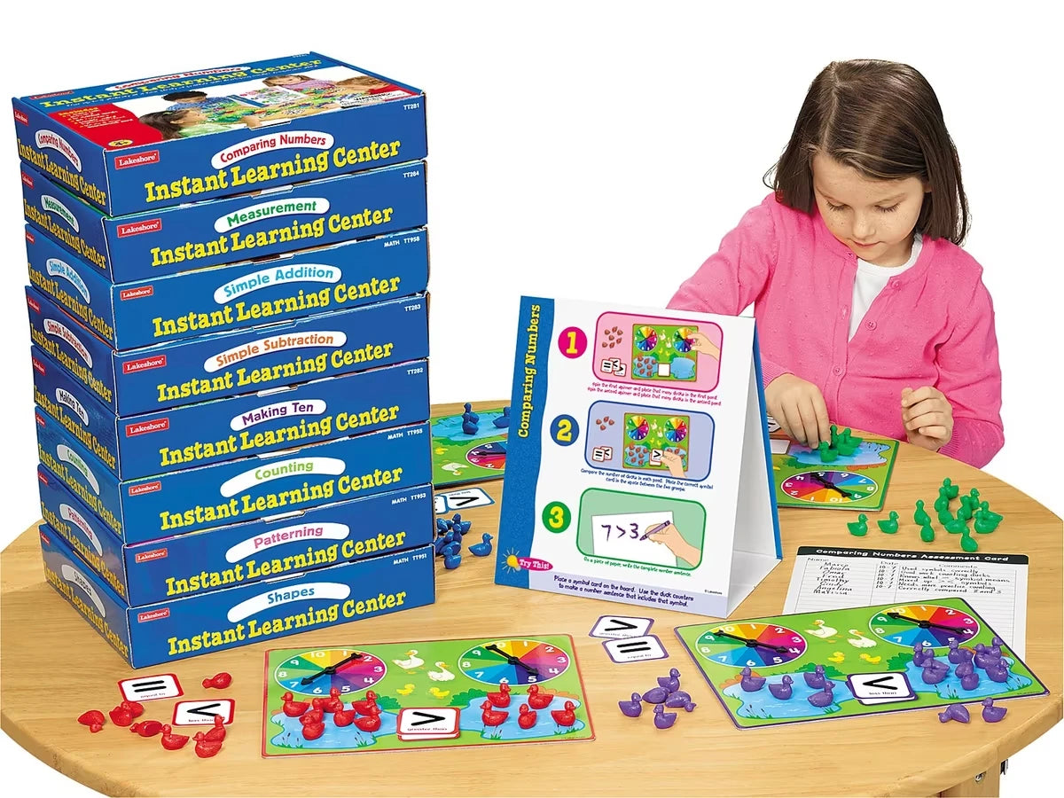 Early Math Instant Learning Centers - Complete Set - US 4254