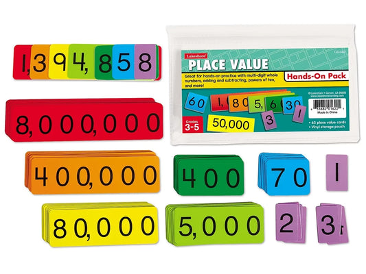 Place Value Hands-On Student Pack - US 8858