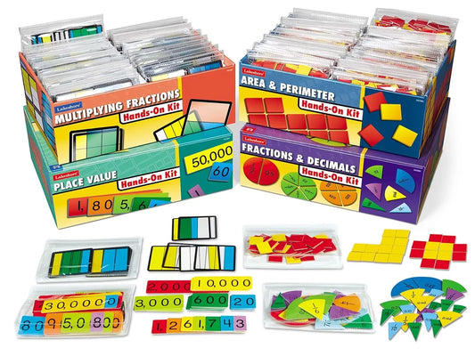 Hands-On Math Teaching Kits - Gr. 3-5 - Complete Set - US 3435