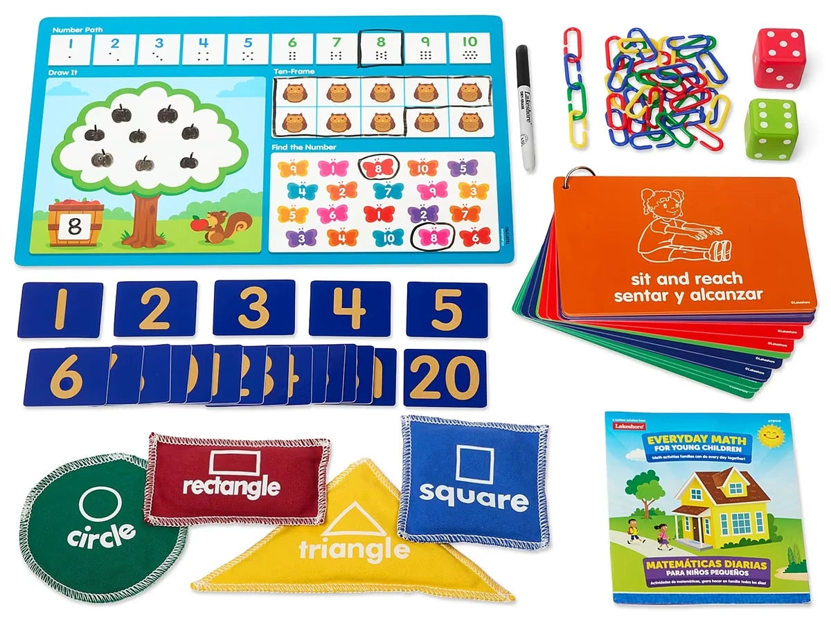 Preschool Family Fun Math & Movement Kit - US 3864