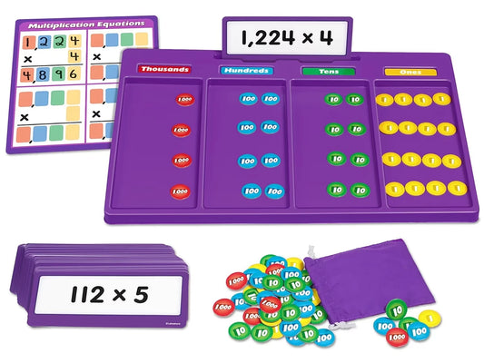 Hands-On Multiplication Regrouping Kit - US 1862