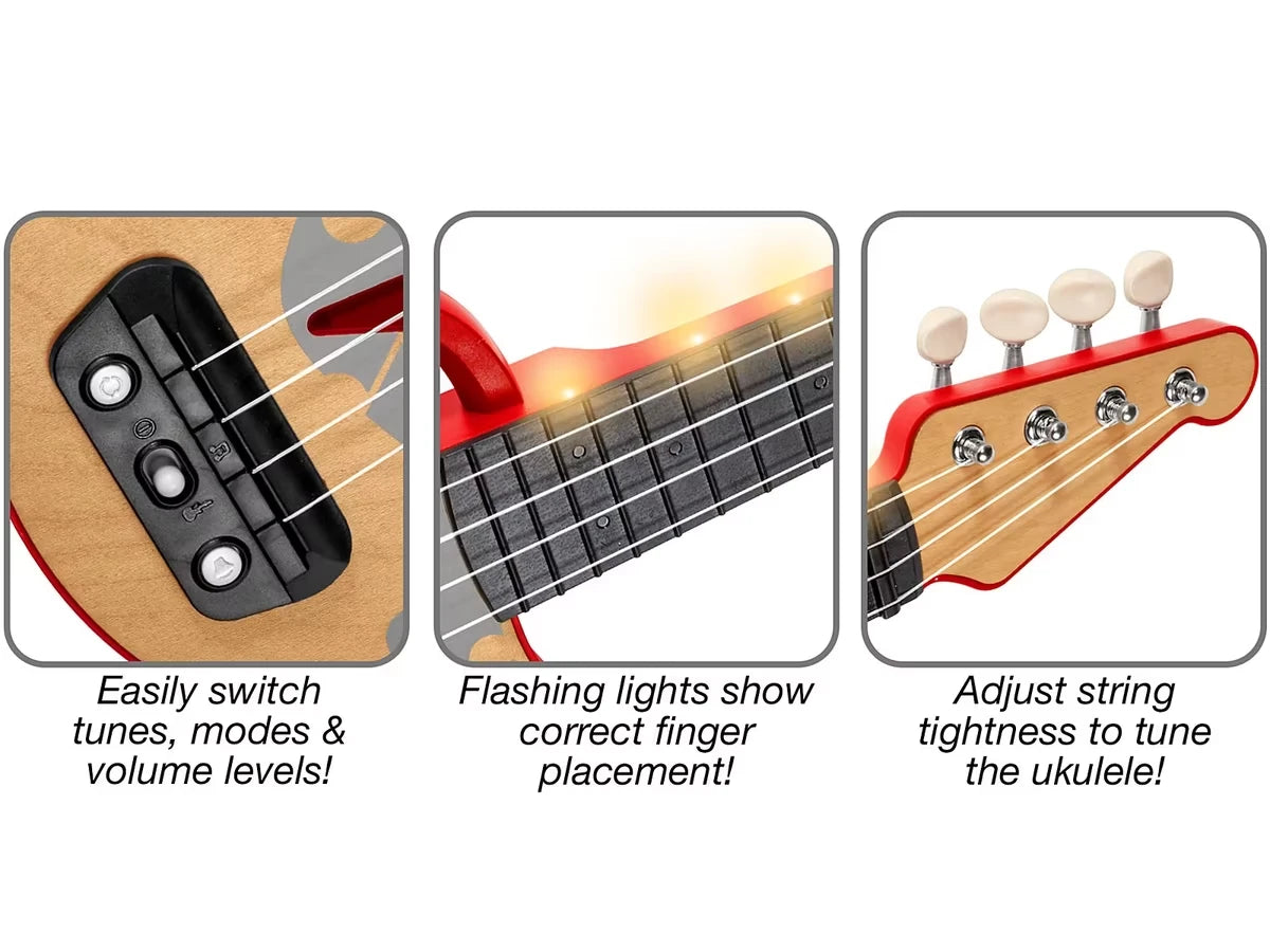 Learn to Play! Light-Up Ukulele - US 9371