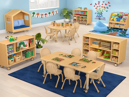 Flex-Space Jr.® Mobile Preschool Storage Unit - US 6062