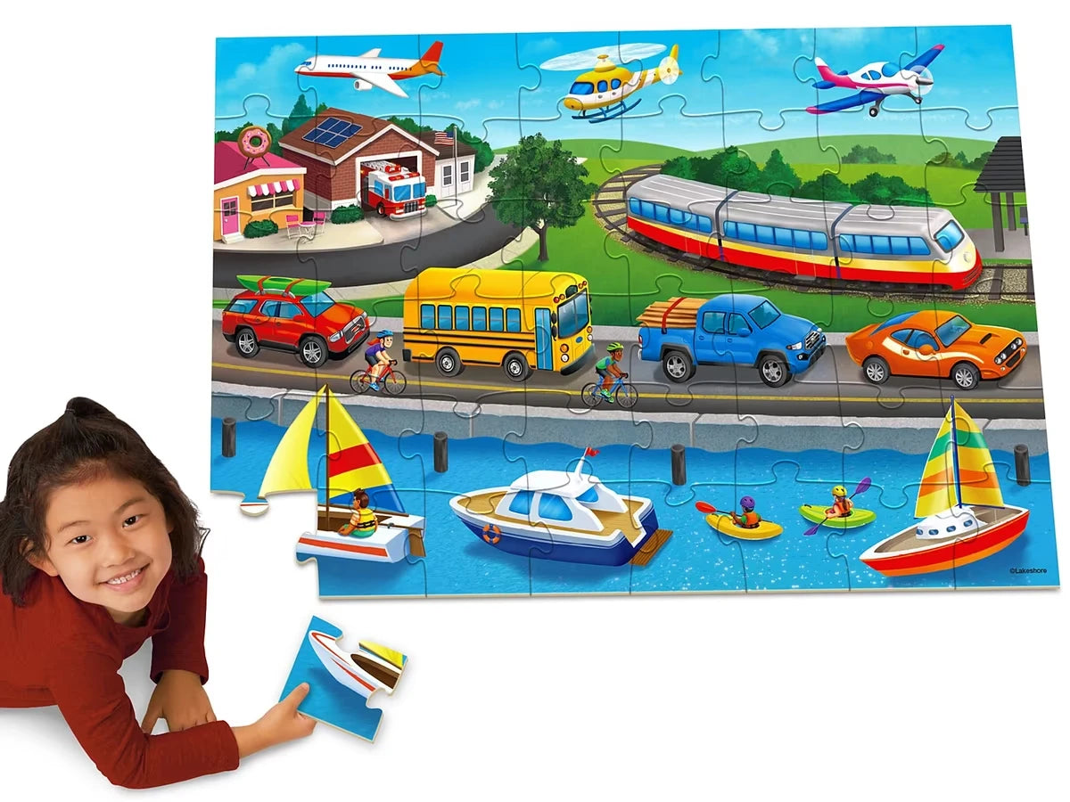Transportation Floor Puzzle - US 2204