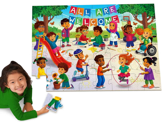 Celebrating Diversity Floor Puzzle - US 8620