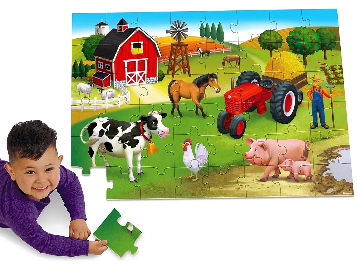 On the Farm Floor Puzzle - US 8882