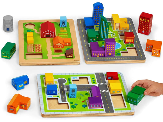 Build & Play Logic Puzzles - Complete Set - US 8649