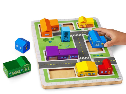 Around the Town Logic Puzzle - US 6774