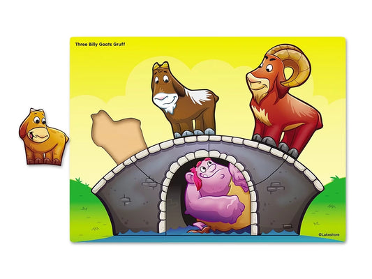 Three Billy Goats Gruff Puzzle - US 9295