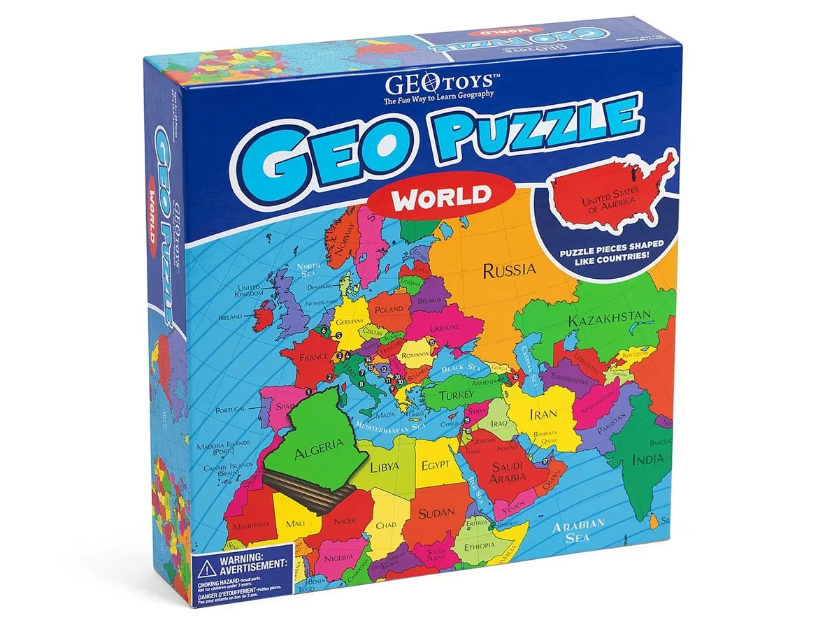 World GeoPuzzle - US 4453