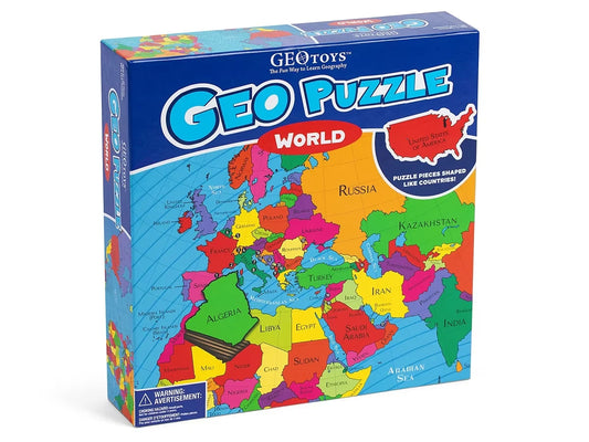 World GeoPuzzle - US 4453