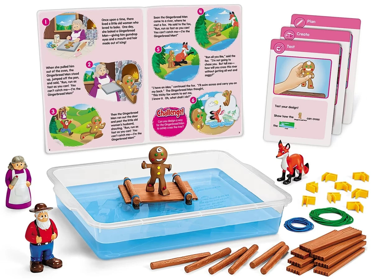 Gingerbread Man Problem Solving STEM Kit - US 4566