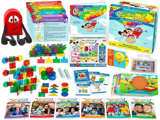 Behind the Little Red Door: Can You Touch a Color? SEL and STEAM Kit - US 4543