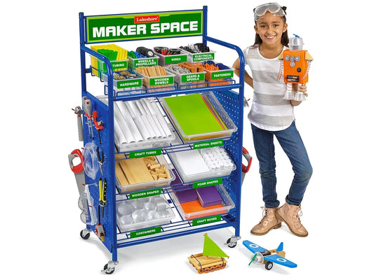 Maker Space Mobile Project Cart - Fully Loaded - US 9911