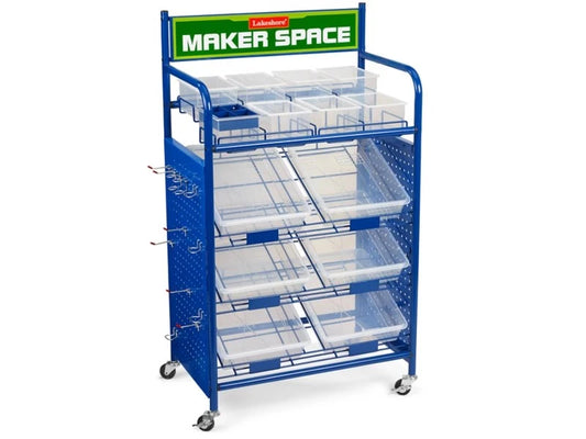 Maker Space Mobile Project Cart - Fully Loaded - US 9911